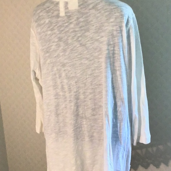 Chico’s zenergy Lovely beautiful lace cover-up sweater hundred percent cotton - Picture 5 of 6
